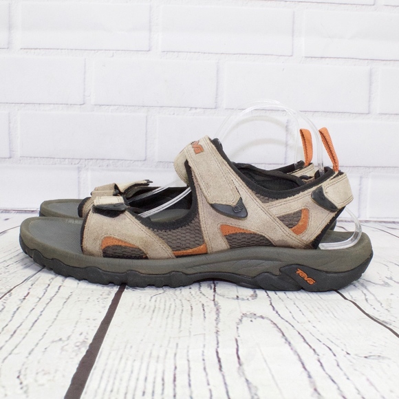 Teva Other - Teva Tan Suede Sport Sandals Size 12
